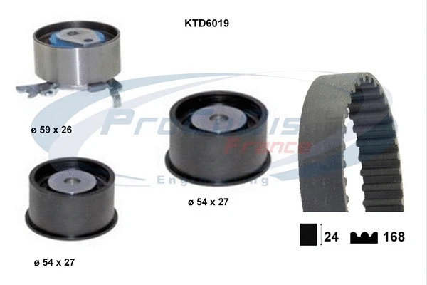 Timing Belt Kit (KTD6019)