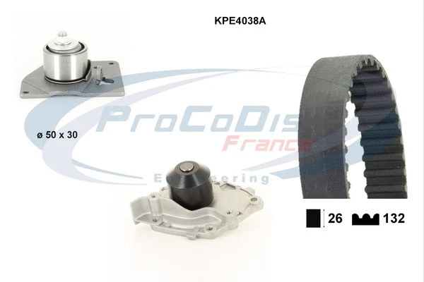 Water Pump & Timing Belt Kit (KPE4038A)