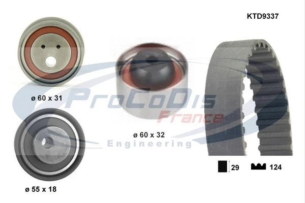 Timing Belt Kit (KTD9337)