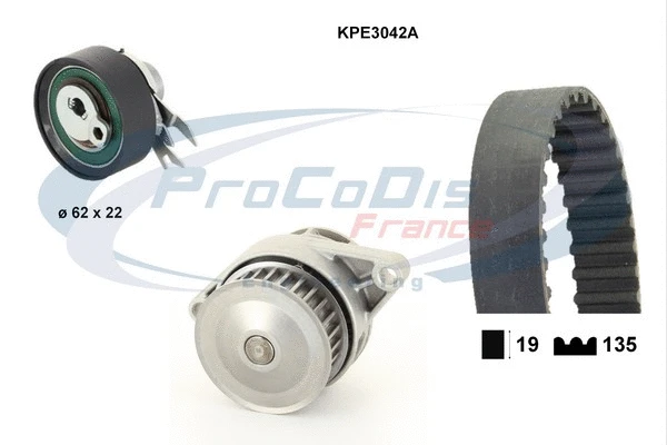 Water Pump & Timing Belt Kit (KPE3042A)