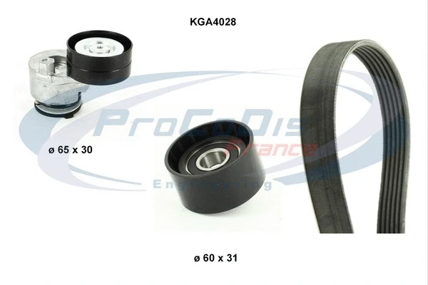 V-Ribbed Belt Set (KGA4028)