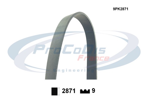 V-Ribbed Belt (9PK2871)