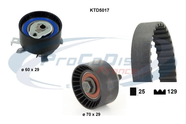 Timing Belt Kit (KTD5017)