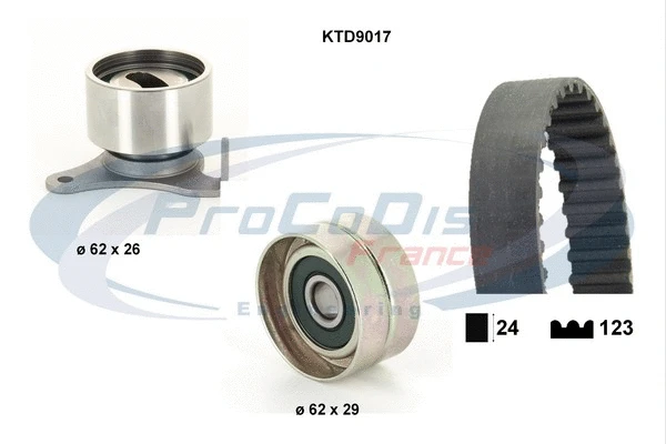 Timing Belt Kit (KTD9017)
