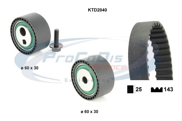 Timing Belt Kit (KTD2040)