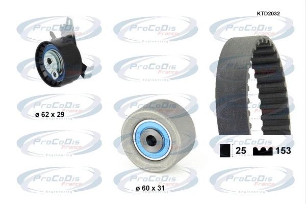 Timing Belt Kit (KTD2032)