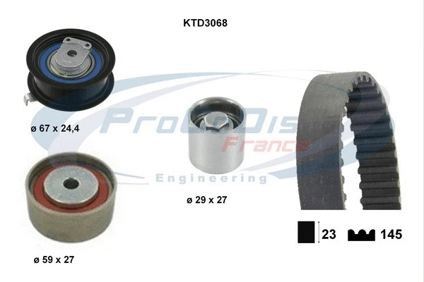 Timing Belt Kit (KTD3068)