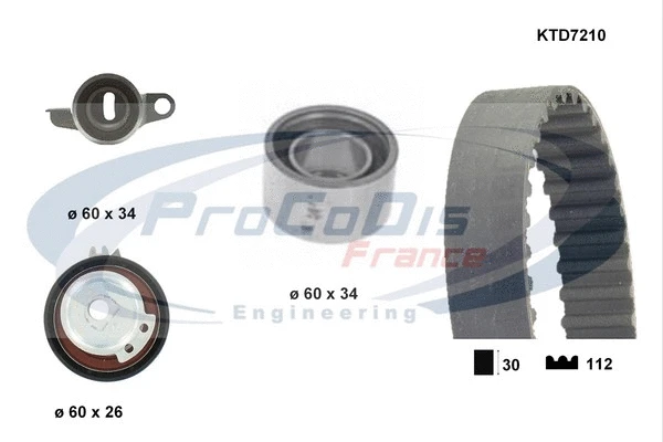 Timing Belt Kit (KTD7210)