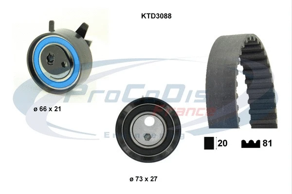 Timing Belt Kit (KTD3088)