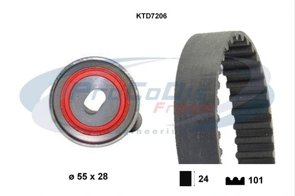 Timing Belt Kit (KTD7206)