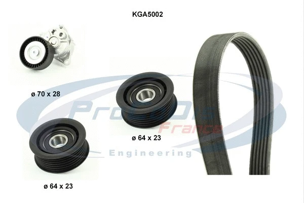 V-Ribbed Belt Set (KGA5002)