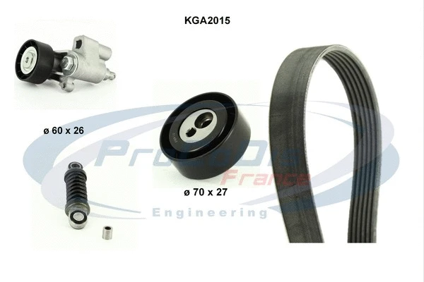 V-Ribbed Belt Set (KGA2015)