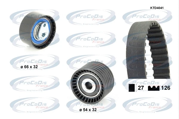 Timing Belt Kit (KTD4041)