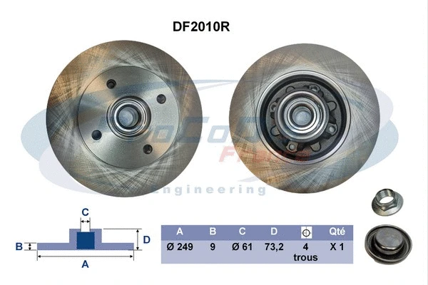 Brake Disc (DF2010R)