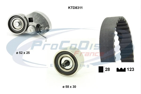 Timing Belt Kit (KTD8311)