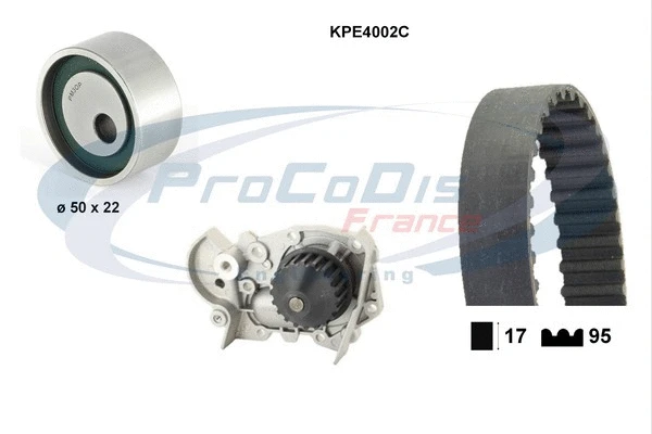 Water Pump & Timing Belt Kit (KPE4002C)
