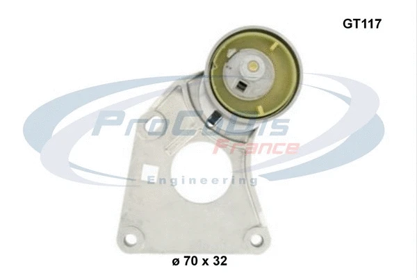 Tensioner Pulley, timing belt (GT117)