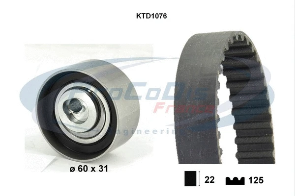 Timing Belt Kit (KTD1076)