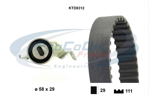 Timing Belt Kit (KTD8312)