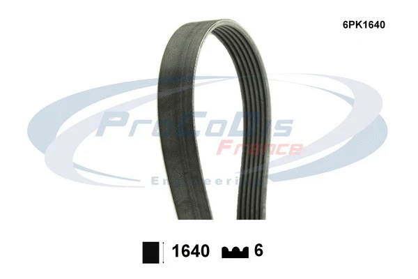 V-Ribbed Belt (6PK1640)