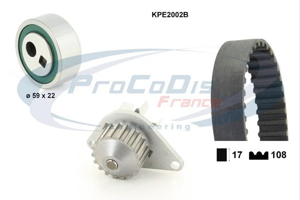 Water Pump & Timing Belt Kit (KPE2002B)
