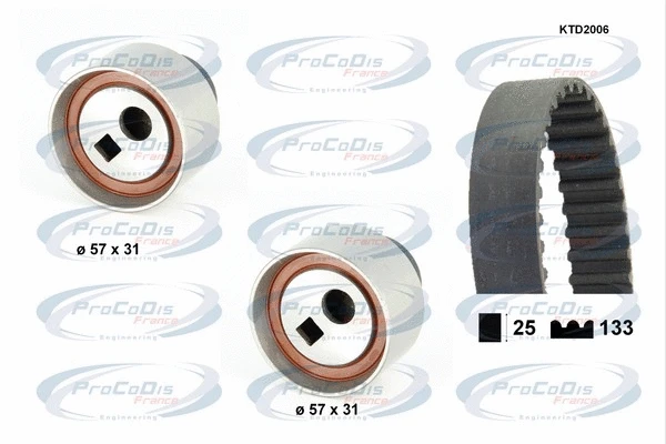 Timing Belt Kit (KTD2006)
