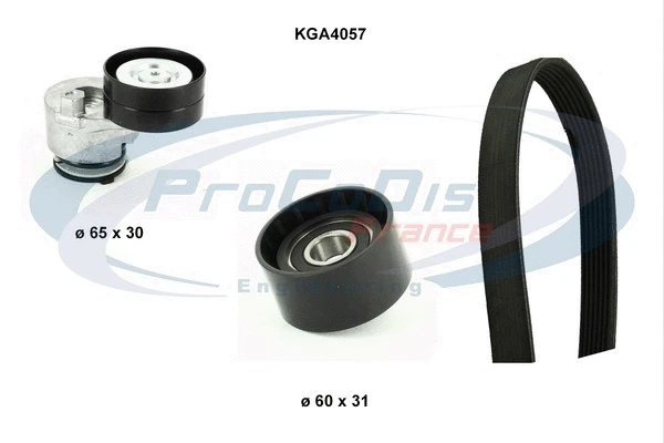 V-Ribbed Belt Set (KGA4057)