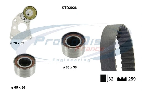 Timing Belt Kit (KTD2026)
