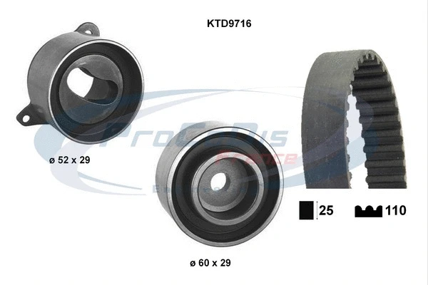 Timing Belt Kit (KTD9716)