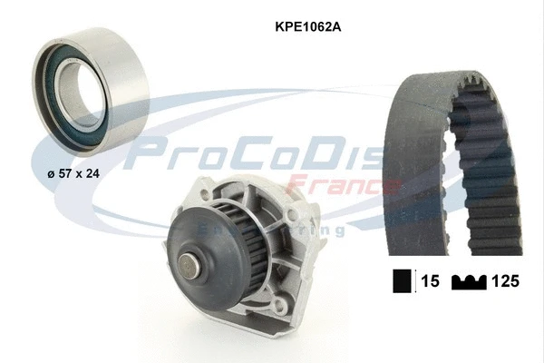 Water Pump & Timing Belt Kit (KPE1062A)