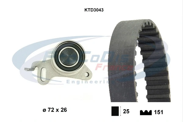 Timing Belt Kit (KTD3043)