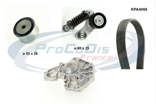 Water Pump & Timing Belt Kit (KPA4006)