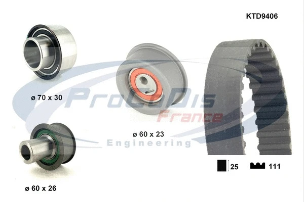 Timing Belt Kit (KTD9406)
