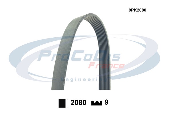 V-Ribbed Belt (9PK2080)