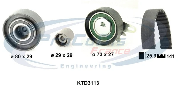 Timing Belt Kit (KTD3113)