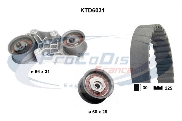 Timing Belt Kit (KTD6031)