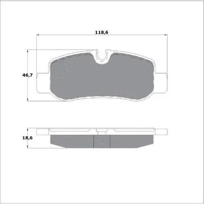 Brake Pad Set, disc brake (PF1781)
