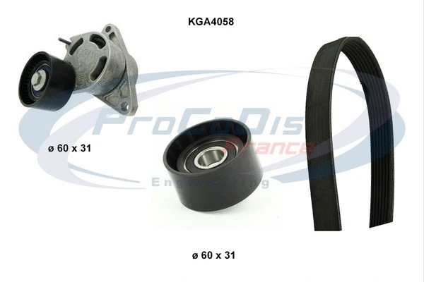 V-Ribbed Belt Set (KGA4058)