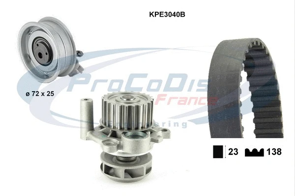 Water Pump & Timing Belt Kit (KPE3040B)