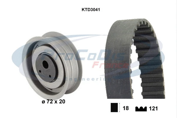 Timing Belt Kit (KTD3041)