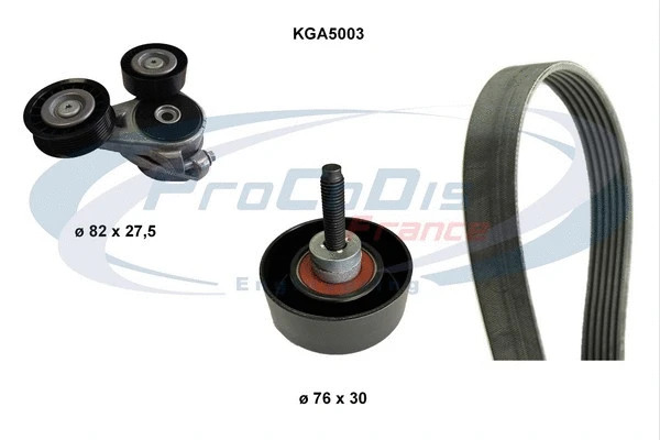 V-Ribbed Belt Set (KGA5003)