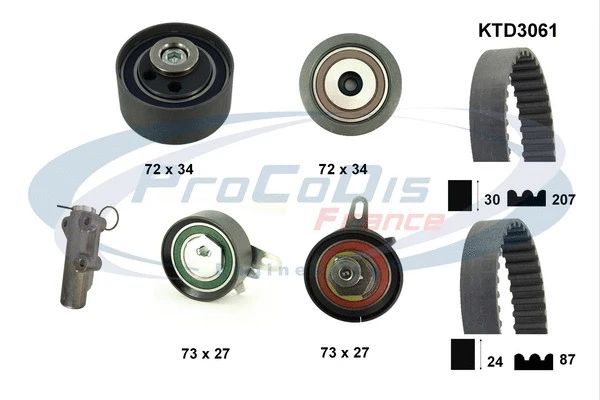 Timing Belt Kit (KTD3061)