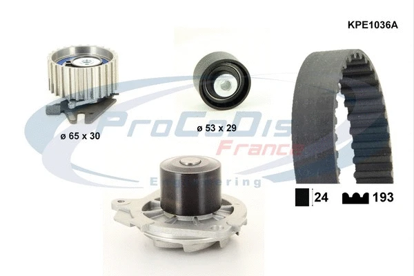 Water Pump & Timing Belt Kit (KPE1036A)
