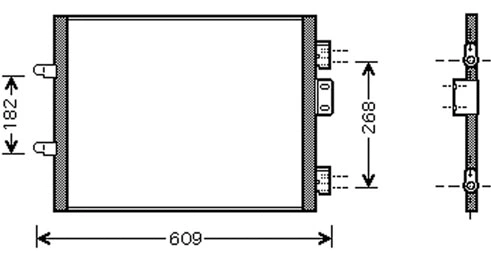 Condenser, air conditioning (30311507CP)