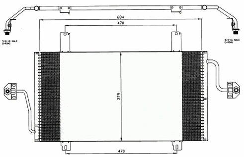 Condenser, air conditioning (30311449CP)