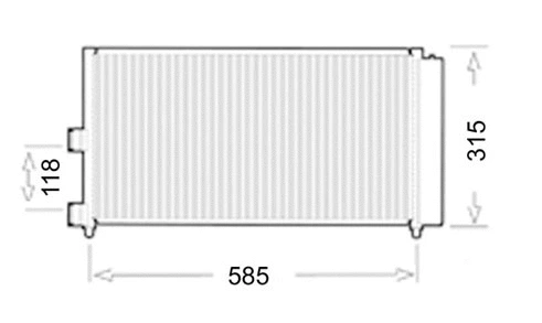 Condenser, air conditioning (30311480)