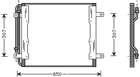 Condenser, air conditioning (30311376CP)