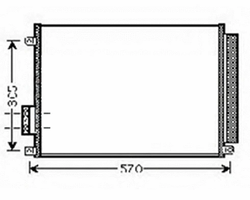 Condenser, air conditioning (30311558CP)