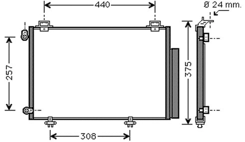 Condenser, air conditioning (30311445CP)