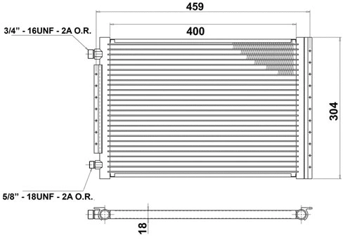 Condenser, air conditioning (30311342CP)